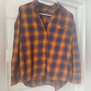 Madewell plaid shirt